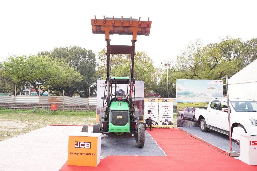 JCB Loader Front View